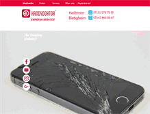 Tablet Screenshot of handydoktor-hn.de